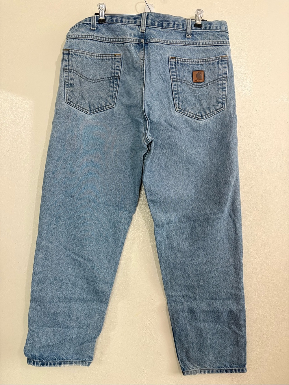 Carhartt Relaxed Fit Jeans Men's 36x30 Workwear